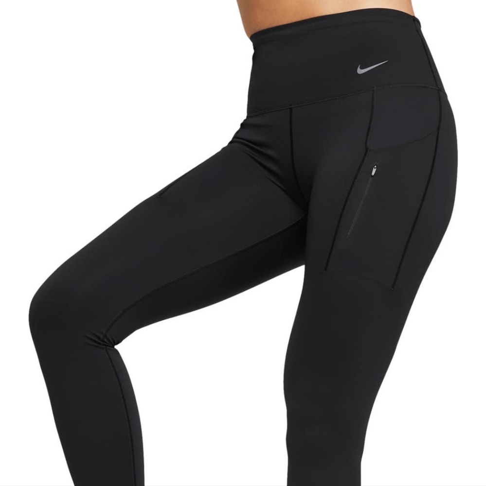 Small Nike Dri-FIT Go Waist 7/8 Black Leggings